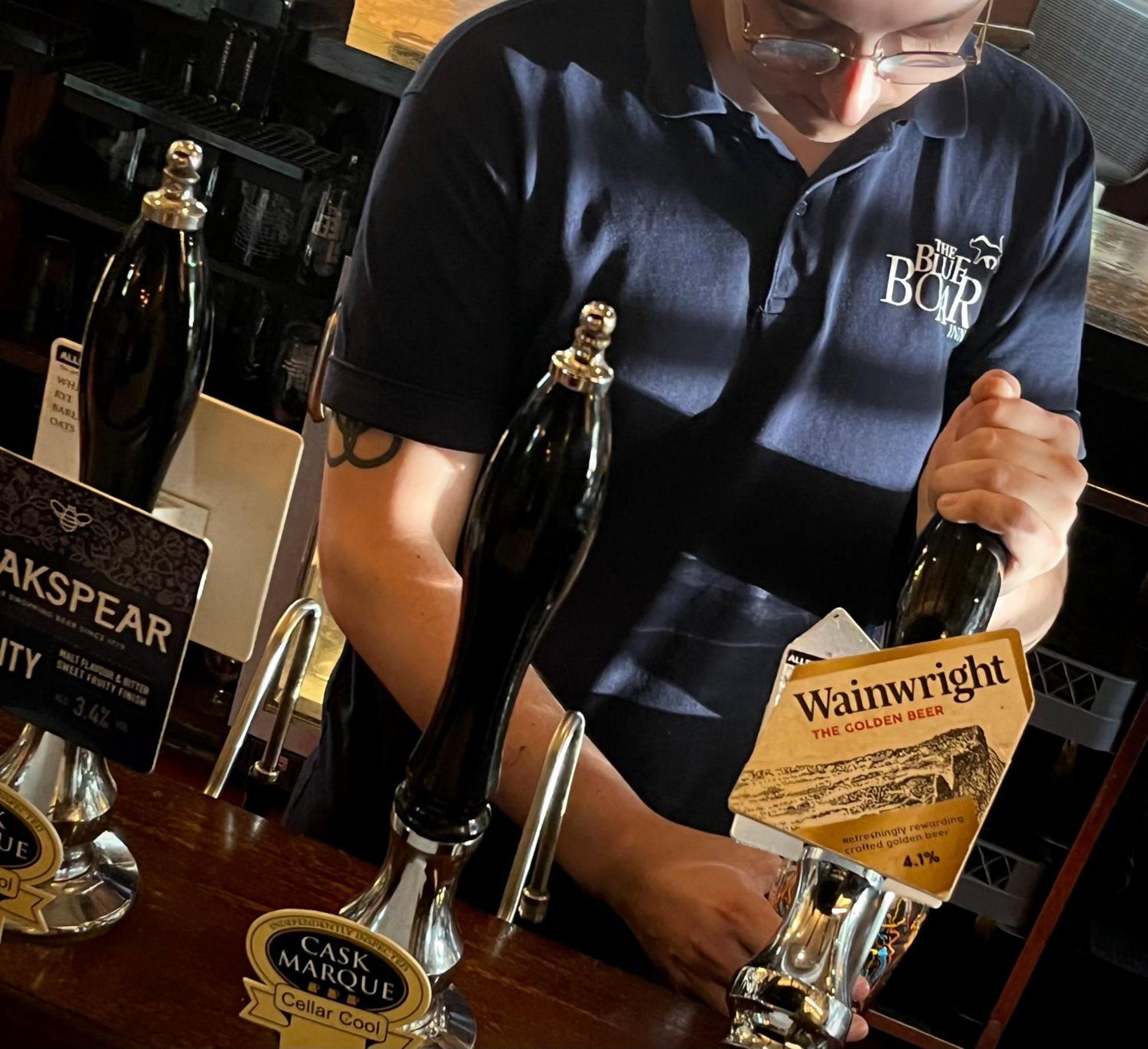 The Blue Boar Hotell Alcester Exteriör bild