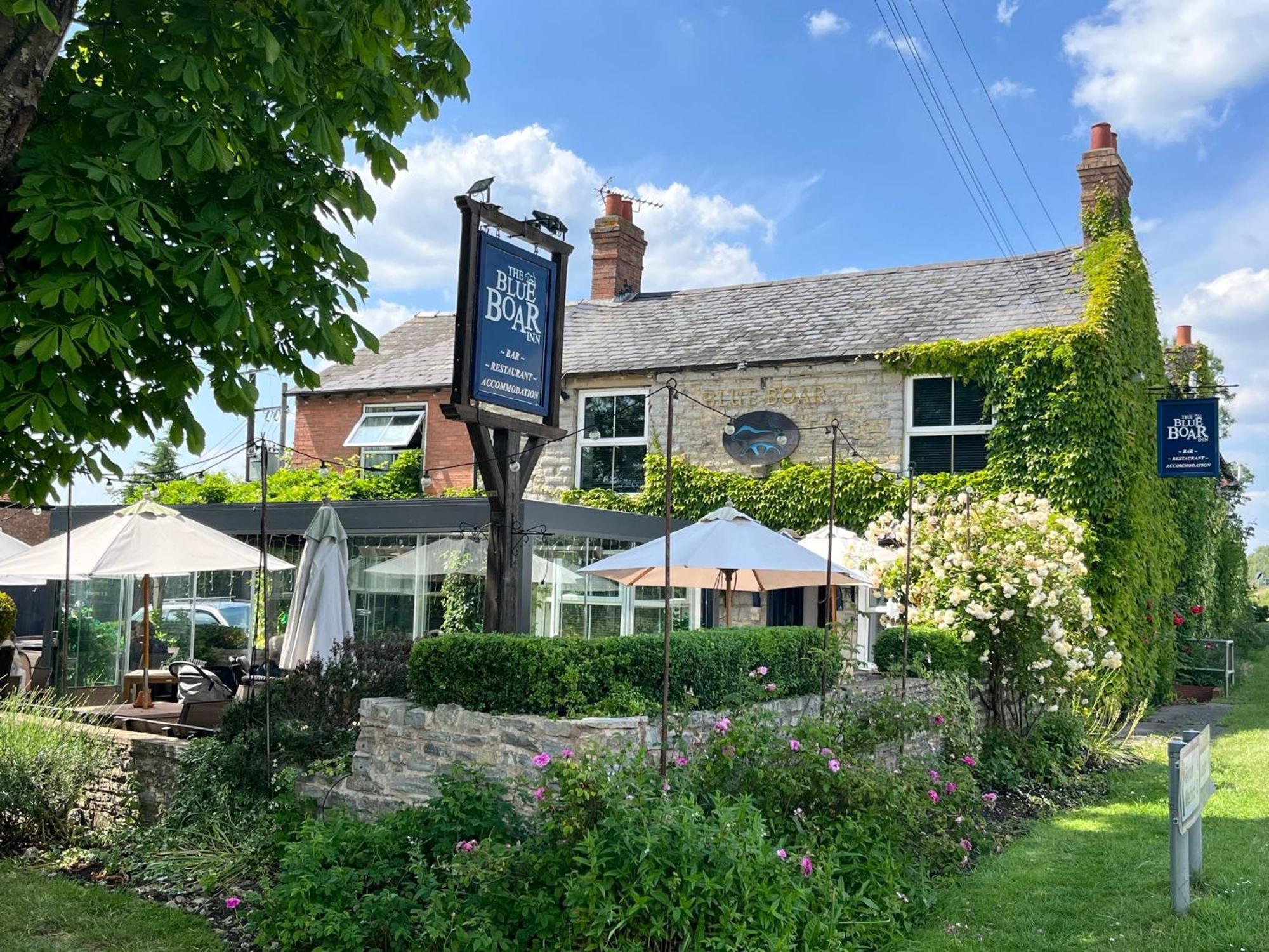 The Blue Boar Hotell Alcester Exteriör bild